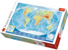 TREFL Puzzle Wielka Mapa Fizyczna Świata 4000 el.
