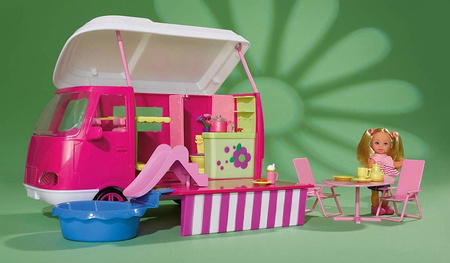 Simba Laleczka Evi Kamper Rozkładany Ponad 40el