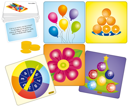 Adamigo Loteryjka Lotto Zgadula Gra Edukacyjna