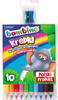 Bambino Kredki Drewniane 10 Kolorów z Temperówką
