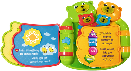 Vtech - Misiowa Rodzinka Rymowanki Przytulanki