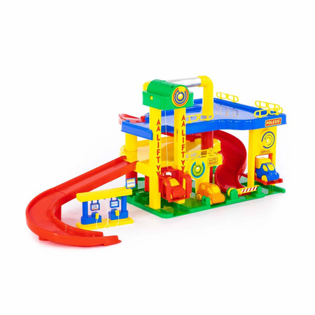 Wader Garaż Dwupoziomowy z Samochodami