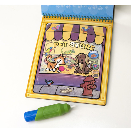 Melissa Water Wow - Kolorowanka Wodna Zwierzęta