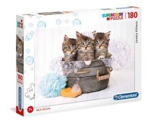 Clementoni Puzzle 180el Trzy śliczne kociaki. Lovely kittens 29109