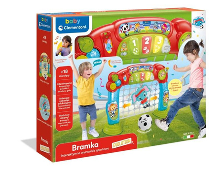 Clementoni Interaktywna Bramka + Piłka