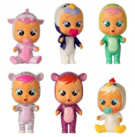 Cry Babies Laleczka Płaczący Bobas Domek Turkus
