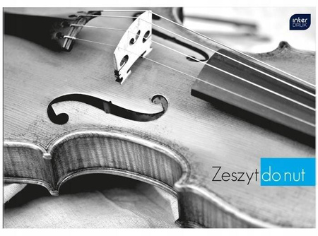 INTERDRUK Zeszyt do nut A5/16k