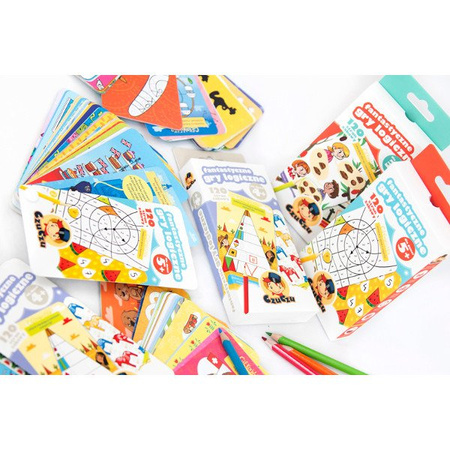 CzuCzu Fantastyczne Gry Logiczne 4+ 120 Stron