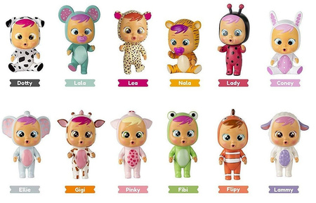 Cry Babies Laleczka Płaczący Bobas Domek Turkus