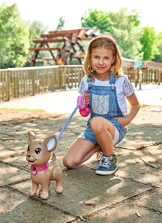 Piesek Chi Chi Interaktywny Poo Puppy Robi Kupę
