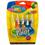 COLORINO Farby w tubach z pędzelkiem 5 kol 66037