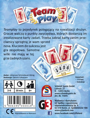 Team Play Rodzinna Gra Karciana Kooperacja