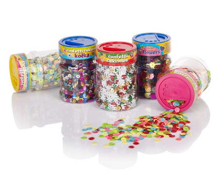 Astra Confetti Cekinowe Kółka 100 g Mix Intensywny
