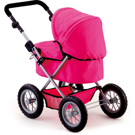 Bayer Wózek głeboki dla lalki Trendy różowy 13029AA
