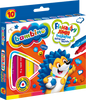 Flamastry 10 Kolorów Jumbo Bambino Trójkątne