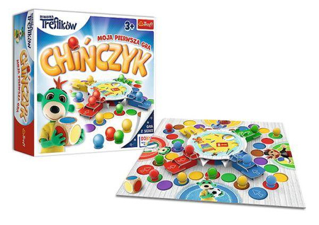 Chińczyk Moja Pierwsza Gra Rodzina Treflików Trefl