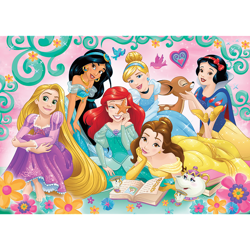 Trefl Puzzle 200el Radosny Świat Księżniczek Disney Princess