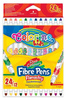 COLORINO Flamastry Pisaki dwustronne 12szt 24 kol 32353