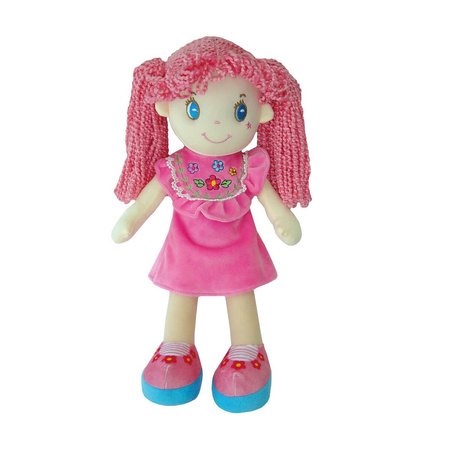 Smily Play - Lalka Szmaciana Przytulanka Różowa