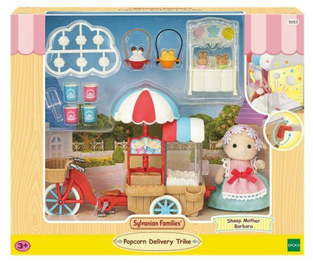 Sylvanian Mobilne stoisko z popcornem z figurką 5653