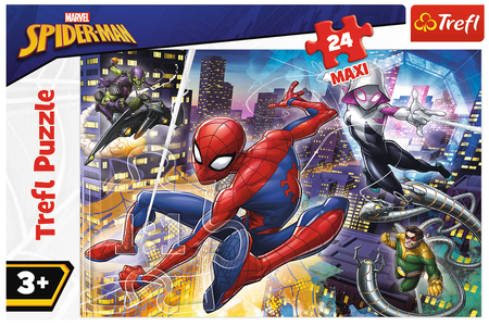 TREFL Puzzle 24 MAXI Nieustraszony Spider-Man