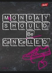 Zeszyt A5/80k Linia Symbols Monday Unipap