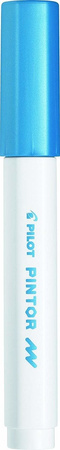 PILOT Marker Pintor F 1,0 mm Metaliczny Niebieski