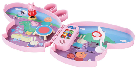 Świnka Peppa Zestaw Walizeczka do Zabawy Boisko