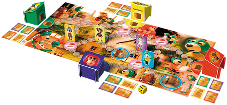 TREFL Rodzina Treflików - Poczta Gra Planszowa dla Dzieci