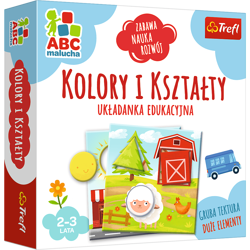 TREFL ABC Malucha Kolory i Kształty Gra Edukacyjna