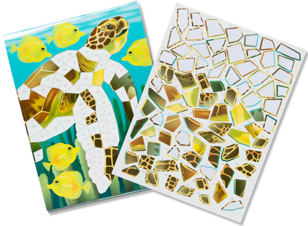 Kolorowanka Wyklejanka Mozaika Ocean Melissa and Doug