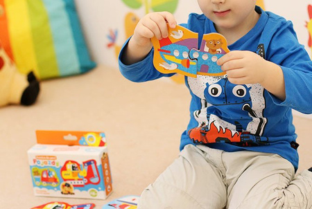 CzuCzu Puzzle do Pary Pojazdy 6 Układanek