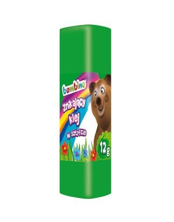 Klej w Sztyfcie Znikający 12g Mini Zoo - Bambino