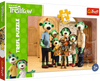 TREFL Puzzle 24 MAXI Portret rodzinny z Robotem