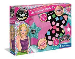 Clementoni Crazy Chic Zestaw do Makijażu Kosmetyczka
