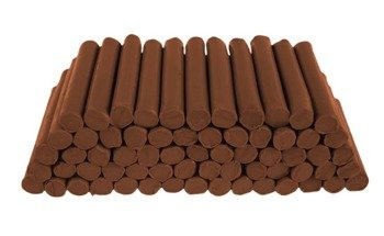 MONA Plastelina Szkolna w Laseczkach Okrągła Luz Brązowa 1 kg
