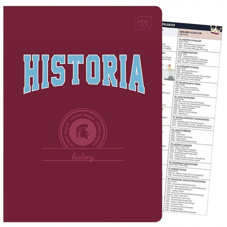 Zestaw Zeszyty przedmiotowe A5 60 k. ze ściągą KLASA 4-6