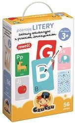 CzuCzu - Poznaję Litery - Zabawa Edukacyjna z Pisakiem Zmywakiem