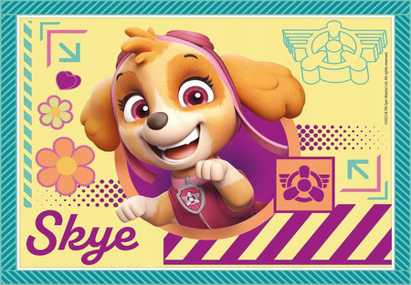 Clementoni Puzzle 4w1 Super Kolor Paw Patrol