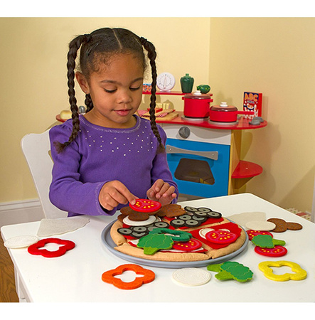 Melissa and Doug Filcowa Pizza Dostawca Pizzy 42el