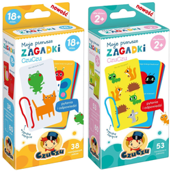 Zestaw Moje Pierwsze Zagadki CzuCzu 18 mies.+
