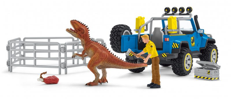 Schleich 41464 Samochód Terenowy Dinozaur Akcesoria