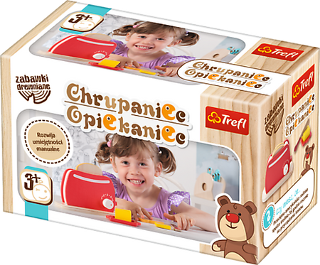 TREFL Chrupaniec Opiekaniec Drewniany Toster 3+