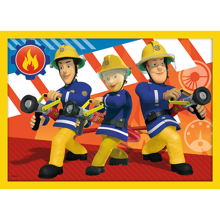 TREFL Puzzle 4w1 Pomocny Strażak Sam