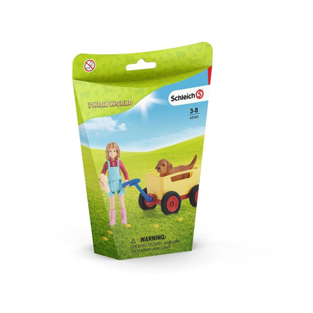 Schleich 42543 Wózek dla Psów Farm World