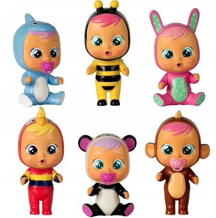 Cry Babies Laleczka Płaczący Bobas Domek Turkus