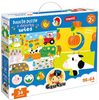 Czuczu Duuuuże Puzzle z Dziurką Wieś dla Dzieci 2+