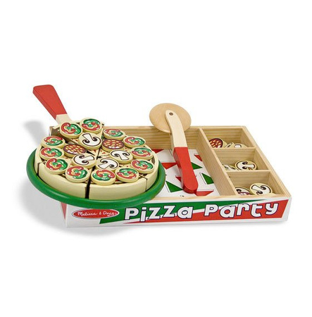 Melissa and Doug - Krojona Drewniana Pizza
