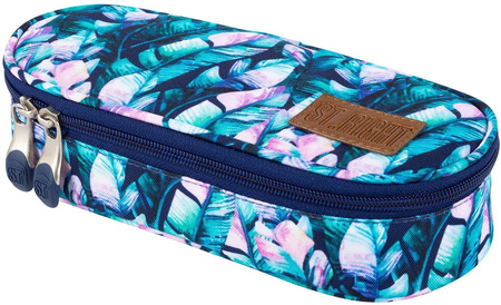 ST.RIGHT Piórnik Saszetka PC01 Błękitne Liście