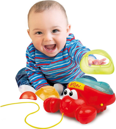 Smily Play Krab Piramidka do Ciągnięcia 12m+